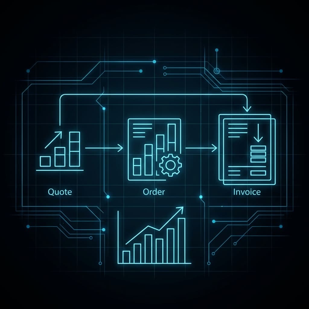 Un cycle de vente en béton